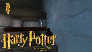 Harry Potter and the Philosophers Stone PS1 100  Part 13  The Forbidden Corridor Troll Chase [upl. by Gnel156]