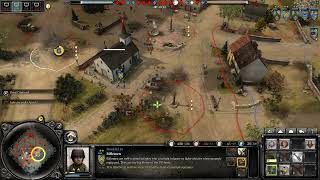 Coh 2 Wikinger Mod PvP 73  1v1  US Artillery vs Static Infantry [upl. by Norej404]