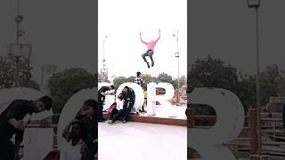 Girls Reaction 😘🔥 Backflip girls reaction stunt publicreaction reaction shorts [upl. by Twitt]