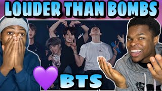 SO CATCHY BTS  Louder Than Bombs  Reaction  방탄소년단 [upl. by Adora]