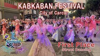 KABKABAN Festival  Pasigarbo sa Sugbo 2024 FIRST PLACE Streetdancing  CITY of CARCAR [upl. by Ennaeirrac991]