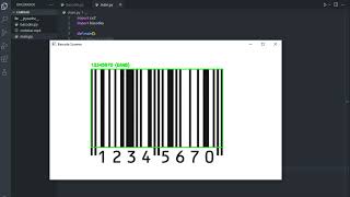 ESCANEAR CODIGO DE BARRAS CON PYTHON [upl. by Ettolrahs567]