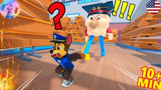 PAW Patrol Roblox Chase Mission EPIC SCHOOL ESCAPE OBBY Full GAMEPLAY roblox ScaryObby [upl. by Maxima918]