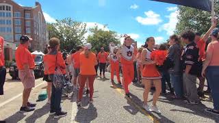 Auburn vs Oklahoma Tiger Walk [upl. by Essined748]