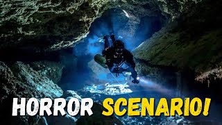 He Got Into Big Trouble In This DEEP Cave  Cave Diving Gone Wrong [upl. by Alduino212]