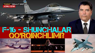 🔴F16 qiruvchi samolyotlari Rossiya uchun jiddiy xavfmi fikratuz [upl. by Johns]