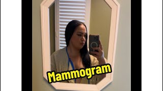 1st Mammogram breastcancerawareness [upl. by Yobybab]