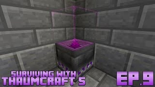 Surviving With Thaumcraft 5  Ep9  Dealing With Taint And Flux [upl. by Enniotna]