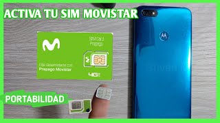 como REGISTRAR o ACTIVAR SIM MOVISTAR Muy Fácil 2024 [upl. by Shipley525]