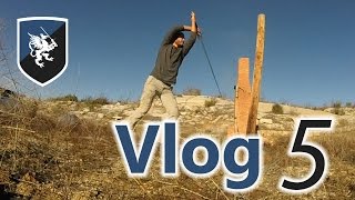 Vlog 5 Acampando con amigos y esgrima casual ¿Qué hace a un buen esgrimista [upl. by Eirdua]