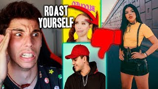 los ROAST YOURSELF con más DISLIKES 😱 [upl. by Ayerf]