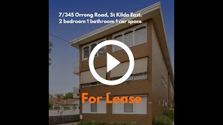 7345 Orrong Road St Kilda East [upl. by Krahling]