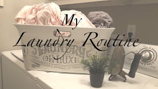 LAUNDRY ROUTINE  LAUNDRY MOTIVATION  DAILY ROUTINE [upl. by Filiano748]