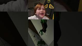 ADLEY turns into an ALiEN iRL Roblox secret base [upl. by Belvia306]