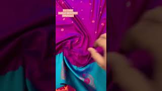 Navmi Brocket Paithani Saree youtubeshorts brocketpaithani trending paithani softsilk saree [upl. by Htesil]