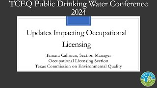 28 Updates Impacting Occupational Licensing [upl. by Otrebmal]