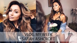 VLOG MY WEEK  Misspap shoot and I go Brunette  Sarah Ashcroft [upl. by Erikson]