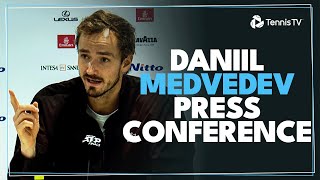 Daniil Medvedev On His 2024 Season Tennis Balls amp Blocking The Noise 🗣  Nitto ATP Finals 2024 [upl. by Ogires]