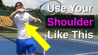 Shoulder Adduction Will Transform Your Forehand Contact [upl. by Hijoung824]