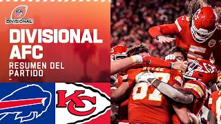 Buffalo Bills vs Kansas City Chiefs  NFL Playoffs 2022  NFL Highlights Resumen en español [upl. by Yablon]