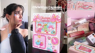 YESSTYLE 2024 advent calendar unboxing 🎀⋆⑅˚₊ᡣ𐭩  Etude Anua Mixsoon Romampnd… [upl. by Alah]