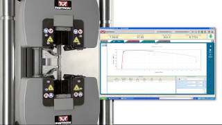 Testing Steel Bar with an AutoX750 Extensometer [upl. by Revert848]