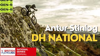 I won the DH mtb series at Antur Stiniog 🚵‍♂️ [upl. by Acnoib]