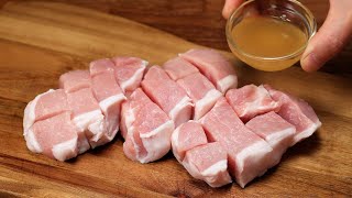 Ive never eaten such delicious pork chops Quick and Easy Garlic Honey Pork Chops Recipe [upl. by Enyamrahs]