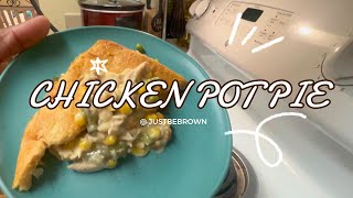 how to make a chicken pot pie [upl. by Anaiek]