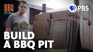 Building a Barbecue Pit  BBQ with Franklin  Full Episode [upl. by Yand]