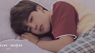 eng sub Jimin asmr imagine ☁️ kisses whispers rain and thunder ☁️ sleeping relaxing [upl. by Fernald]