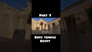 Edfu temple part 7 edfu egyptianwonders [upl. by Dnilasor8]