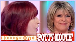 quotRuth Langsford Shocks Loose Women with Potty Mouth Moment  Apology Issuedquot [upl. by Andryc]