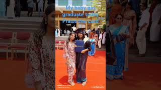 My Baby girl Graduate today bangalore [upl. by Irisa494]