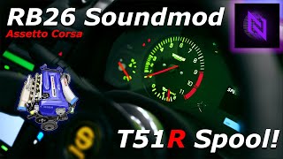 T51R RB26 Soundmod Release  Install Tutorial for Antilag and Limiter  Assetto Corsa [upl. by Gothard495]