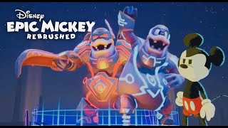 Big Pete Auditions For A Part In Tron  Epic Mickey Rebrushed  Part 7 [upl. by Ttennaej827]