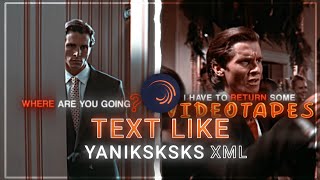 TEXT LIKE YANIKSKSKS ON AFTER MOTIONPRESET [upl. by Noami]