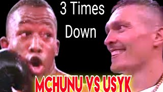 Oleksandr Usyk Vs Thabiso Mchunu highlights [upl. by Sweeney]