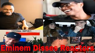 Reactors Reacting to Eminem Chloraseptic remix REACTION COMPILATION [upl. by Nivaj]