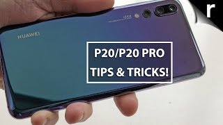 Huawei P20 and P20 Pro Tips amp Tricks Best Features [upl. by Ardiedak]