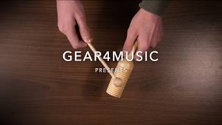 2 Tone Handled Guiro  Gear4music demo [upl. by Ydda635]