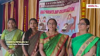 Grand Parents day Kendriya Vidyalaya No1  Srivijaya Nagar Visakhapatnam MEDIAFX Mediafxn [upl. by Aserahs363]