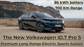 The New Volkswagen ID7 Pro S  Premium Long Range Electric Sports Saloon  Motor Continent [upl. by Valentine236]