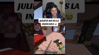 JULIETA SE BESA CON WESTCOL EN DEDSAFIO 3 MINECRAFT [upl. by Neils]