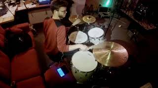 Drum cover quot loiseau qui dansequot de Tennyson par Bastien Dupont [upl. by Giltzow512]