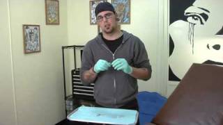 Body Piercing Tips  How to Use Piercing Needles [upl. by Aytak]