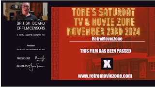 Tones Movie TV amp Music Zone November 23rd 2024 [upl. by Ydoc932]