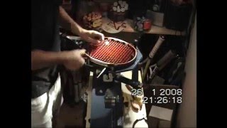 Fast tennis racket stringing 2 2 of 2 [upl. by Nomled354]