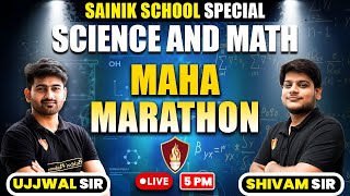 Sainik School  Maha Marathon  Sainik School Coaching Classes  Sainik School Online coaching [upl. by Dougald377]