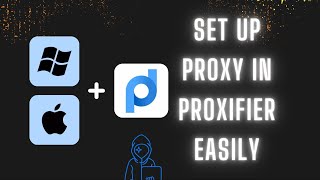 How to Setup a Proxy in Proxifier Easily  How to fix connection problem in Proxyfier [upl. by Mcwherter]